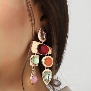 Multi Stone drops A186